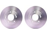2 Dischi Freno Anteriori Hella Per Chrysler Dodge Sebring Coupé