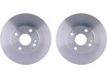 2X Hella 8DD 355 106-491 Disco Freno, Asse Anteriore