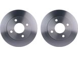 2 Dischi Freno Anteriori Hella Per Nissancube (Z10) Micra Ii (K11)