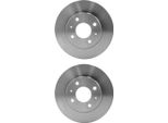 2 Dischi Freno Anteriori Hella Per Nissan 100NX Sunny Ii Sunny Iii