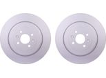 2 Dischi Freno Anteriori Hella Per Mg Mg Tf Mgf (Rd)