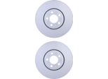 2 Dischi Freno Anteriori Hella Per Audi Seat Skoda Vw A1