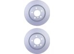 2X Hella 8DD 355 129-641 Disco Freno Asse Posteriore