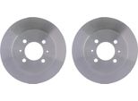 2 Dischi Freno Posteriori Hella Per Nissan 100NX Almera Sunny Bluebird