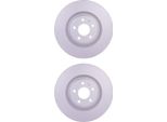 2X Hella 8DD 355 129-221 Disco Freno, Asse Anteriore