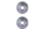 2 Dischi Freno Anteriori Hella Per Ford Mazda Laser / Laser Lidea