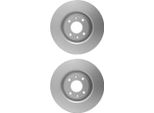 2 Dischi Freno Anteriori Hella Per Peugeot 406 Coupé (8C)