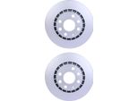 2 Dischi Freno Anteriori Hella Per Chevrolet Daewoo Fso Holden Lotus Opel Zaz