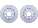 2X Hella 8DD 355 109-121 Disco Freno, Asse Anteriore