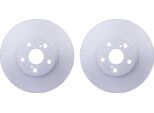 2 Dischi Freno Anteriori Hella Per Scion Toyota Tc Coupe Allion I