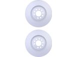 2 Dischi Freno Anteriori Hella Per Audi Seat Skoda Vw A3