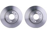 2 Dischi Freno Anteriori Hella Per Kia 300E Berlina Cerato I Hatchback