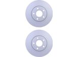2 Dischi Freno Anteriori Hella Per Ford Volvo C-MAX