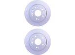 2 Dischi Freno Posteriori Hella Per Honda CR-V Ii (Rd_)
