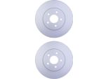 2 Dischi Freno Anteriori Hella Per Ford Jaguar Mondeo Iii