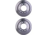 2X Hella 8DD 355 116-491 Disco Freno Asse Posteriore