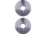 2 Dischi Freno Anteriori Hella Per Dodge Verna Hatchback Verna Berlina Accent