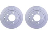2X Hella 8DD 355 118-091 Disco Freno Asse Posteriore
