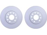 2X Hella 8DD 355 109-581 Disco Freno, Asse Anteriore