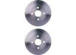 2 Dischi Freno Posteriori Hella Per Toyota Corolla