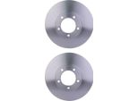 2 Dischi Freno Anteriori Hella Per Daimler Coupe Landaulette Jaguar Xj Xjsc