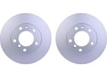 2 Dischi Freno Anteriori Hella Per Bmw 5 (E34) 5 Touring (E34) 7 (E32)