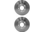 2 Dischi Freno Anteriori Hella Per Auverland Citroen Fiat Peugeot Talbot