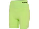 Hummel Hmltif Pantaloncini Senza Cuciture - Verde Scuro - Xs