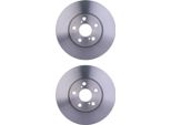 2 Dischi Freno Anteriori Hella Per Scion Toyota Xd Hatchback Trezia Allion