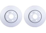 2 Dischi Freno Anteriori Hella Per Renault Kangoo / Grand Kangoo Ii