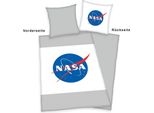 Set Di Biancheria Da Letto Reversibile Nasa 2 Pezzi 135 X 200 Cm 80 X 80 Cm