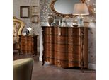 Cassettiera In Legno Naturale Marrone 127 X 56 X 118 Cm Jvmoebel
