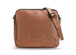 Farmhood Pelle Borsa A Tracolla Nashville Crossbody Bag Mid Brown Marrone