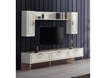 Mobile Tv Mobile Italiano Cassettiera Soggiorno Credenza Parete Attrezzata Legno
