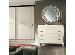Credenza Cassettiera Con Specchio Credenze Cassettiere In Legno Mobili 2Pz Bianco Italia