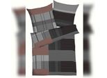 Kaeppel Mako Satin Biancheria Da Letto Dritta 155X200 Cm + 80X80 Cm