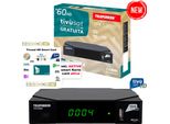Telefunken TFK-S2000 Ricevitore Satellitare DVB-S2 Full Hd Hevc, Tivusat Con Scheda Tivusat Hd