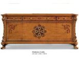 Lusso Cassettiera Xxl Credenza Cassettiere Legno Credenza Mobile Marrone Mobili Nuovi