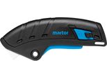 Martor Coltello Di Sicurezza Con Rientro Lama E Lama In Vetroceramica, Secupro Merak, Cutter Professionale, Leggero, Plastica, Per Destrorsi E Mancini, Logistica, Gs