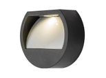 Lampada Solare Da Parete Per Esterni Led 0,5W Narmada Nero 77004 Rabalux