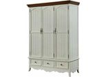 Armadio Stile Casa Di Campagna Bianco 164 X 61 X 222 Cm Jvmoebel