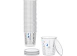 Caraffa Dosatrice Professionale Benbow Con Coperchio 25X 680Ml Con Varie Scale - Caraffa Con Scala, Caraffa Per Miscelare La Vernice, Caraffa Dosatrice, Caraffa Per Dipingere