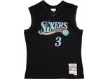 Mitchell & Ness Magliette Nba Swingman Allen Iverson Philadelphia 76ERS, SMJYLF19035P76BLCK00AIV, Taglia: 188