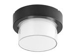 Rabalux 7246 Durbe Plafoniera Per Esterni, 10W, 780Lm, Bianco-Nero, Rotonda, Rgb, Dimmerabile, ø170Mm