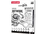 Uni-Ball Dotwork Starter Set Uni Pin Valigetta Da 9 Pezzi