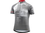 Loeffler Ciclismo Maglia Manica Corta W Bici Jersey Hz Spela Mid-Grigio