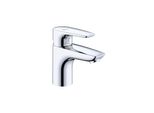 Kludi Pure&Solid Mitigeur Monocommandé Pour Lavabo, Hauteur De Bec 75Mm, Sans Garniture D'éCoulement, Ecoplus, Chrome, 343890575WR4, 343890575WR4