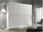 Armadio Scorrevole In Legno A Specchio 280 X 66 X 247 Cm Jvmoebel
