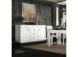 Cassettiera Bianco 190 X 53 X 104 Cm Jvmoebel