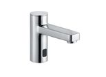 Kludi Zenta Sl E Robinetterie De Lavabo éLectronique, Hauteur D'éCoulement 75Mm, 3.8 L/Min, Alimentation Par Pile, Chrome, 3810005R, 3810005R